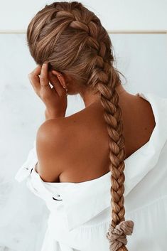 Side Braid Hairstyles, Types Of Braids, Sporty Hairstyles, Braids For Short Hair, Box Braids Hairstyles, Pretty Hairstyles