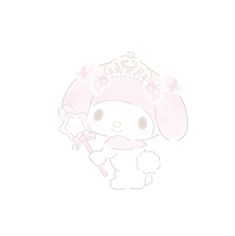 an image of a cute little bunny with flowers on her head