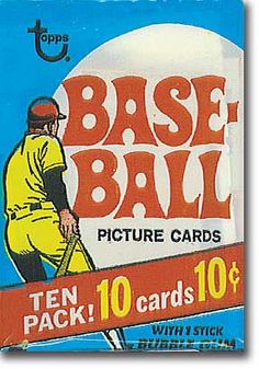 a baseball card with the words base ball and a man holding a bat on it