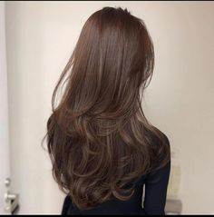 Korean Long Hair, Long Layered Haircuts, Haircuts For Medium Hair