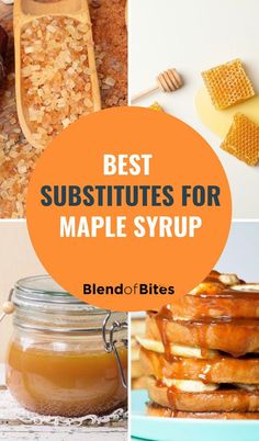 the top 10 best substitues for maple syrup, and what to do with them