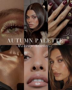 Autumn Palette makeup aesthetic inspiration 🍂 . #coloranalysis #colouranalysis #autumnpalette #autumnmakeup #softautumn #trueautumn #warmautumn #deepautumn #darkautumn Autumn Palette Makeup, Dark Autumn Colors, Deep Autumn Makeup, Soft Autumn Makeup, Deep Autumn Palette, Soft Autumn Deep, Soft Autumn Palette