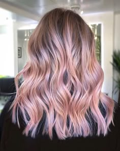 Pastel Pink Hair Ombre, Party Tips And Tricks, Pink Blonde, Pink Ombre Hair, Light Pink Hair, Windows To The Soul, Pink Blonde Hair, Simple Bridesmaid Hair, Hair Instagram