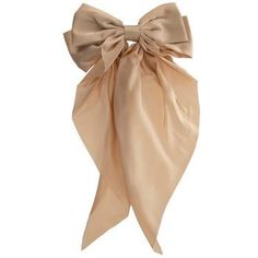 Dimensions: 14.25" H x 7.25" W x 2.5" D Material: Fabric & Metal Color: Tan Age Grade: 16+ Quantity: 1 Upgrade your day-to-day style with this Long Hair Bow Clip! This dreamy hair barrette is shaped like a flowy bow in a neutral color with two long tails. On the back is a long hair barrette that is easy to lock into place. Pair this bow with a beautiful dress for an adorable outfit! Dreamy Hair, Wearable Art Fashion, Hair Bow Clip, Bow Clip, Long Tail, Bow Hair Clips, Bow Clips, Hair Barrettes, Neutral Color