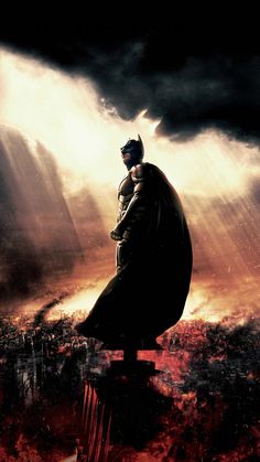 the dark knight rises movie poster with batman and catwoman on it's back