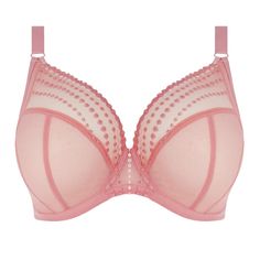 Soutien-gorge plongeant armatures rose | 3 SUISSES Low Cut Top, Lingerie Drawer, Best Lingerie, New Bra, Stylish Rings, Simply Chic, Support Bras, Plunge Bra, Blush Roses