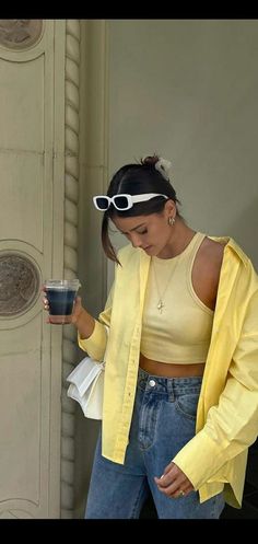 Casual Day Outfits, Looks Street Style, Casual Style Outfits, Style Outfits, Looks Vintage, College Outfits, Spring Summer Outfits, Outfits Casuales