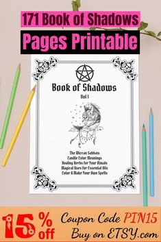 Grimoire pages set about Wicca journey into the wheel of the year, Planetary Magic, 5 Elements, Wiccan religion gods & goddesses, magic healing herbs for rituals, herbs correspondences, 12 zodiac signs in spell working, magical oils and their uses. Yule, Imbolc, Ostara, Beltane, Litha, Lughnasadh Lammas, Mabon, Samhain