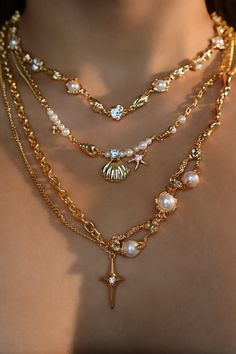 Xoxo Jewelry, قلادات متدلية, Ethereal Jewelry, Pretty Jewelry Necklaces, Preppy Jewelry, Jewelry Accessories Ideas