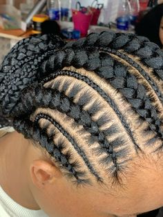 Stitch Braids, Braids, Hair, Pins, Plaits