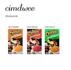 three boxes of cheeto's cereal are shown in this screenshot from the website