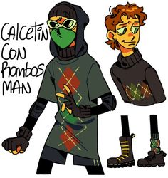 an image of two people wearing masks and holding their hands out to each other with the words alcetin con propos man on them