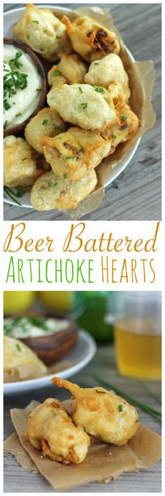 beer battered artichoke hearts are the perfect appetizer for any occasion