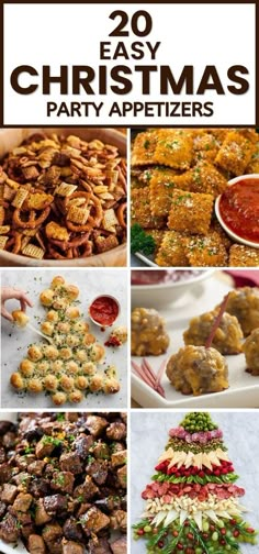 🥳 Host the ultimate holiday party with delicious Christmas party appetizers! Easy recipes and fun finger foods for everyone to enjoy. Find the best ideas for your gathering! #ChristmasPartyAppetizers #FingerFoodFun Easy Christmas Party Appetizers, Fun Finger Foods, Christmas Appetizer Ideas, Christmas Party Appetizers, Fancy Appetizer Recipes, Easy Make Ahead Appetizers, Easy Christmas Party, Simple Delicious Recipes