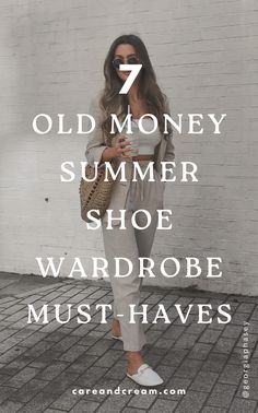 Explore the old money aesthetic with this summer shoe capsule wardrobe for women. Our blog post highlights quiet luxury summer shoes, including loafers, sandals, and ballet flats. Embrace the sophisticated style of old money shoes and find your shoe inspo amid these classy shoes. Old Money Shoes Woman, Shoe Capsule Wardrobe, Quiet Luxury Summer, Comfy Dress Shoes, Old Money Shoes, Shoe Capsule, The Old Money Aesthetic, Capsule Wardrobe Shoes, Old Money Summer