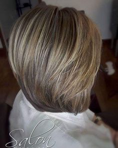 Here is a perfect example of one of my clients who only needs highlights twice a year. In between services I perform a shadow root which… The Haircut, Shadow Root, Inverted Bob, Hair Healthy, Layered Bob, Diy Garden Decor, Amazing Gardens, Hair Trends