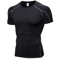 PRICES MAY VARY. ➤【Dry-Fit Shirts for Men】: Our short sleeve compression shirt men is made of ultra soft, breathable and sweat-wicking 4-way stretch superior quality fabric, enable sweat easy for air-dry to prevent clothes sticking to the body. Excellent elasticity and durability shirts are great for all day wear. ➤【Flatlock Seams & Sun Protection】: These sports baselayer t-shirts tops adopt 4-needles ergonomic flatlock seams that allows you to move better in every direction without fear of chaf Compression Shirts, Compression T Shirt, Mens Compression, Fitness Bodybuilding, Compression Shirt, Running Shirts, Gym Shirts, Shorts With Tights, Workout Tshirts