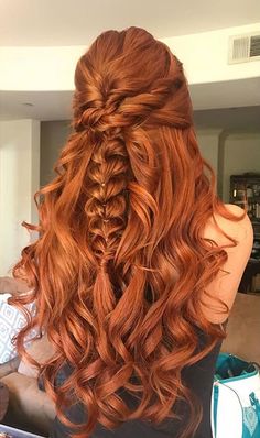 Ginger Hair Color, Long Red Hair, Long Red, Orange Hair, Hair Inspo Color, Grunge Hair, Ginger Hair, Aesthetic Hair