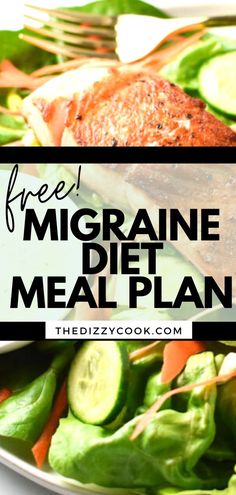 A free 5 day meal plan that gives you great recipes for breakfast, lunch, dinner and snacks, as well as a grocery list for a migraine diet! Eat healthy and enjoy food all while lowering your headache days. Diet For Migraine Sufferers, Hyh Migraine Diet Recipes, Migraine Meal Plan, Foods For Migraine Relief, Pantry Staple Meals, Staple Meals