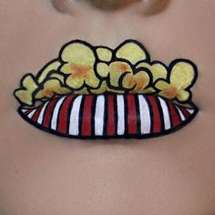 Lip Artwork, Lip Art Makeup, Christmas Makeup Look, Unique Looks, Nice Lips, Olivia Pope, Lipstick Art, Makeup Eye Looks, Creative Eye Makeup