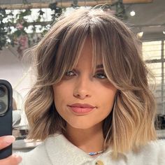 Hair Color For Women, Short Hair Balayage, Short Blonde Hair, Hair Color Trends, Great Hair, Big Hair, Balayage Hair, Bob Hairstyles, Hair Looks