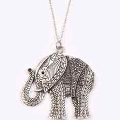 Elephant Stuff, Elephant Pendant Necklace, The Bling Ring, Elephant Love, Delta Sigma Theta, Elephant Pendant, An Elephant