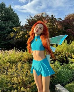 Red Head Costume Ideas, Clara Dao, Halloween Costumes For Redheads, Killer Halloween Costumes, Bloom From Winx Club, Bloom Costume, Red Head Halloween Costumes, Winx Cosplay, Closet Cosplay