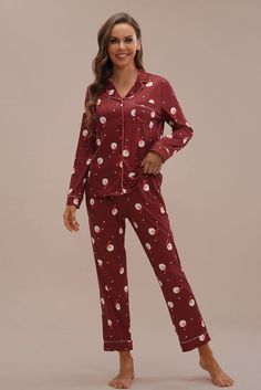 Pajama Set Long, Family Movie, Fit Pants, Cute Pattern