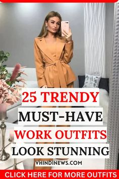 25 Chic Work Outfits for Women: Professional and Stylish 54