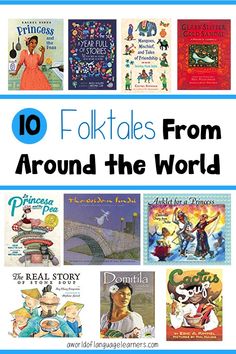 children's books with the title 10 folktales from around the world