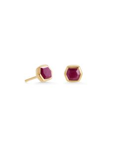 Your everyday ear candy, the Davie 18K Gold Vermeil Stud Earrings in Ruby are a sure to be classic in your collection of forever keepsakes. Style tip: Wear as a symbol of your birth month, for a personalized piece you’ll cherish for years to come. Ruby represents July birthdays, inspiring passion, adventure, and creativity. Ruby Earrings Studs, Gold Vermeil Jewelry, Kendra Scott Earrings, Ear Candy, Vermeil Jewelry, Demi Fine Jewelry, Kendra Scott Jewelry, Birth Month, Jewelry For Women