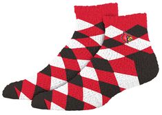 Design Ideal for sport or casual wear Plush, warm and comfortable material Team Spirit Features team logo Designed in team colors Additional Details Machine washable Officially licensed product Georgia Bulldog Mascot, Team Logo Design, Texas Tech Red Raiders, Jersey Devil, Red Raiders, Louisville Cardinals, New Jersey Devils, Cozy Socks, Texas Tech