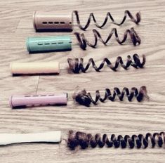 Perm Rod Sizes, Perm Curls, Spiral Perm, Short Permed Hair, Perm Rod Set, Curling Rods, Different Curls, Perm Rods, Roller Set