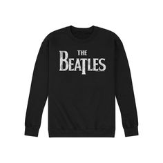 This men's The Beatles sweatshirt is so cool, it'll make you want to Twist and Shout. This men's The Beatles sweatshirt is so cool, it'll make you want to Twist and Shout. Crewneck Long sleevesFABRIC & CARE Cotton, polyester Machine wash Imported Size: XXL. Color: Black. Gender: male. Age Group: adult. Pattern: Graphic. Material: Polyester|Cotton. Band Logo Long Sleeve Sweatshirt, Band Merch Sweatshirt With Long Sleeves, Winter Fan Apparel T-shirt With Logo Print, Band Merch Sweatshirt With Slogan, Band Merch Cotton Sweatshirt With Slogan, Cotton Band Merch Sweatshirt With Slogan, Winter Pop Culture Crew Neck Tops, Casual Fall Sweatshirt With Band Logo, Band Merch Crew Neck Sweatshirt With Text Print