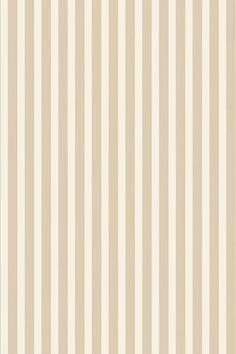 a beige and white striped wallpaper with vertical stripes on the bottom half of it