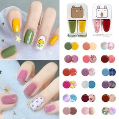 Description: 100% Brand New and high quality. 1.Easy to disassemble and environmentally friendly. 2.Peel off the nail latex and apply it on the nail where you want to polish. 3. Give the fingertips the color of jumping. 4. It can be torn, changeable, healthy and lasting. 5. It has no pungent odor, no bake and quick drying, and can tear nail polish. Applicable people: general Skin Type: General Net content: 8ml Shelf life: 3 years Color:As shown Size:One size (1 inch = 25.4mm or 1mm = 0.0393 inch) Package Includes: 1Set Two-tone Nail Polish Notice: 1. Please allow 2-3% error due to manual measurement. Please make sure you do not mind before you bid. 2. The colors may have different as the difference display,please understand. Two Tone Nails, Nail Polish Glitter, Water Based Nail Polish, Powder Nail Polish, Nail Polish Set, Professional Nail Art, Uv Gel Nails, Womens Nails, Nail Polish Sets