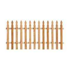 a wooden fence is shown against a white background