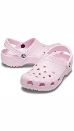 Pink Crocs, Ballerina Pink, Pink Ballerina, Platform Clogs, Women's Crocs, Clog Sandals, Waterproof Shoes