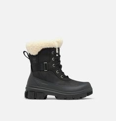 The Tivoli  V Parc Offers Unbeatable Winterproof Details, A Bold Lug Sole, And Superior Insulation For Ultimate Protection Against The Elements. Sorel Tivoli, Sporty Sandal, Womens Waterproof Boots, Shearling Slippers, Fashionable Snow Boots, Waterproof Snow Boots, Mens Snow Boots, Ankle Boots Flat, Snow Boots Women