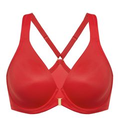 PRICES MAY VARY. Front close bras for easy on and off Racerback to prevent straps from slipping Non-padded bra with supportive underwire Full cups & plunge neckline to shape cleavage without spillage Seamless soft material for comfy feeling Designed without pads, this front-closure underwire bra offers bust comfortable support when ensuring convenience.
 Razorback construction provides a secure fit and reduce pain.
 Fashion and practice, wait you to take it home! Front Fastening Bras, Old Bras, Just Deal With It, Front Closure Bra, Low Cut Dresses, Cut Clothes, Bra Size Charts, Unlined Bra, Full Coverage Bra