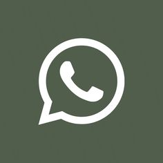 a white phone icon on a green background with the words whatsapp written below it