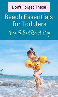 Beach day just got better with your little one! Our list of toddler beach essentials is packed with everything from the best things to bring to the beach for toddlers to the coolest sun gear. Check out these toddler must-haves for the beach and get ready for some waves, wiggles, and giggles! Toddler Beach Packing List, Beach Packing List, Best Family Beaches, Pop Up Beach Tent, Perfect Beach Day, Toddler Beach