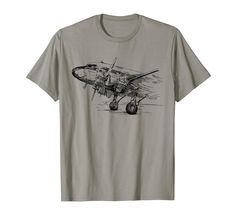 PRICES MAY VARY. Airplane DC-3 shirt for airplane enthusiast pilots world war veterans 1930s 40s sketched DC3 old propeller plane. Your dad father husband boyfriend brother son grandson grandpa grandfather will love this airplane shirt for birthday fathers day Christmas. Vintage old airplane shirt gift or present for current or retired pilot veteran aircraft mechanic. Vintage 1930s 40s aviation airplane aircraft plane airliner shirt with old vintage plane is timeless and beautiful. It may just b Airplane Shirt, Vintage Planes, Grandpa Shirt, Shirt Store, Teacher Shirts, Favorite Shirts, Types Of Shirts, Branded T Shirts, Shirt Outfit