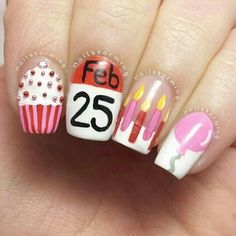 Pretty Nail Designs, Pretty Nail Art, Cute Nail Designs, Love Nails, Holiday Nails, Acrylic Nail Designs