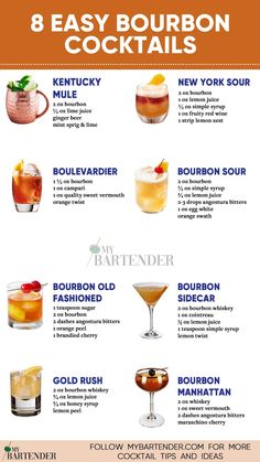 the 8 easy bourbon cocktails that are perfect for any type of party or celebration