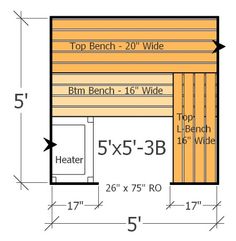 the floor plan for a bedroom with measurements