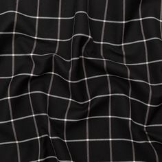 the black and white checkered fabric is very soft