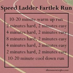 the speed ladder for running is shown in this graphic above it's instructions to run