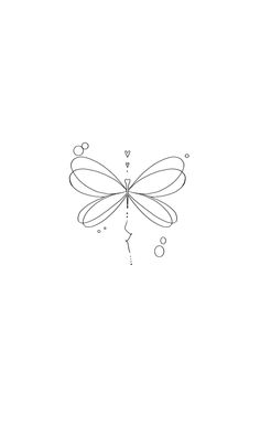 a black and white drawing of a dragonfly