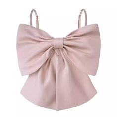 Cutest High Quality Bow Top Max Bust Size Up To 35” Waist Up To 28.5”. Camisole Pattern, Bow Crop Tops, Women Vest, Bow Women, Female Clothes, Summer Wardrobe Essentials, Porto Rico, Looks Party, High Street Fashion